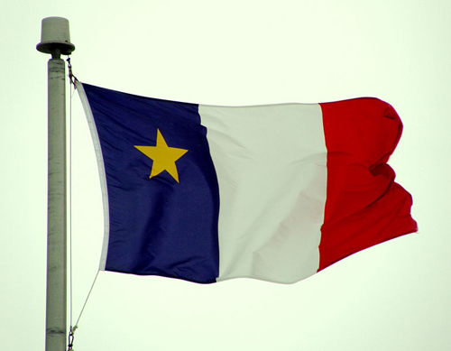 drapeau acadien